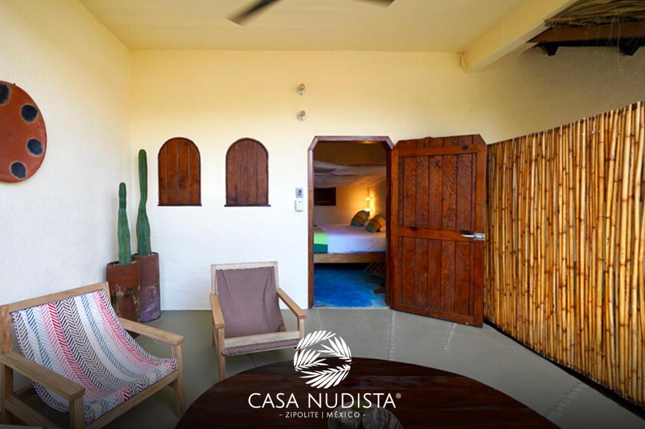 Casa Nudista - Lgbt Hotel Zipolite Luaran gambar