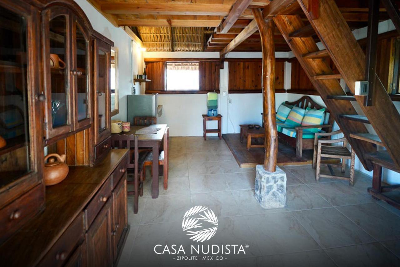 Casa Nudista - Lgbt Hotel Zipolite Luaran gambar