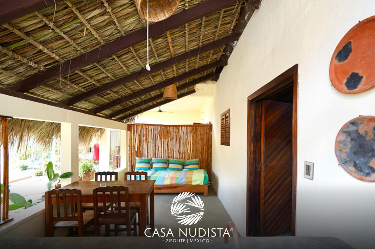Casa Nudista - Lgbt Hotel Zipolite Luaran gambar