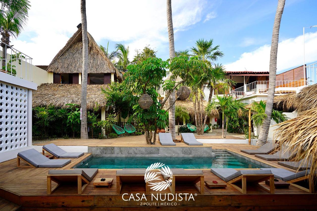 Casa Nudista - Lgbt Hotel Zipolite Luaran gambar