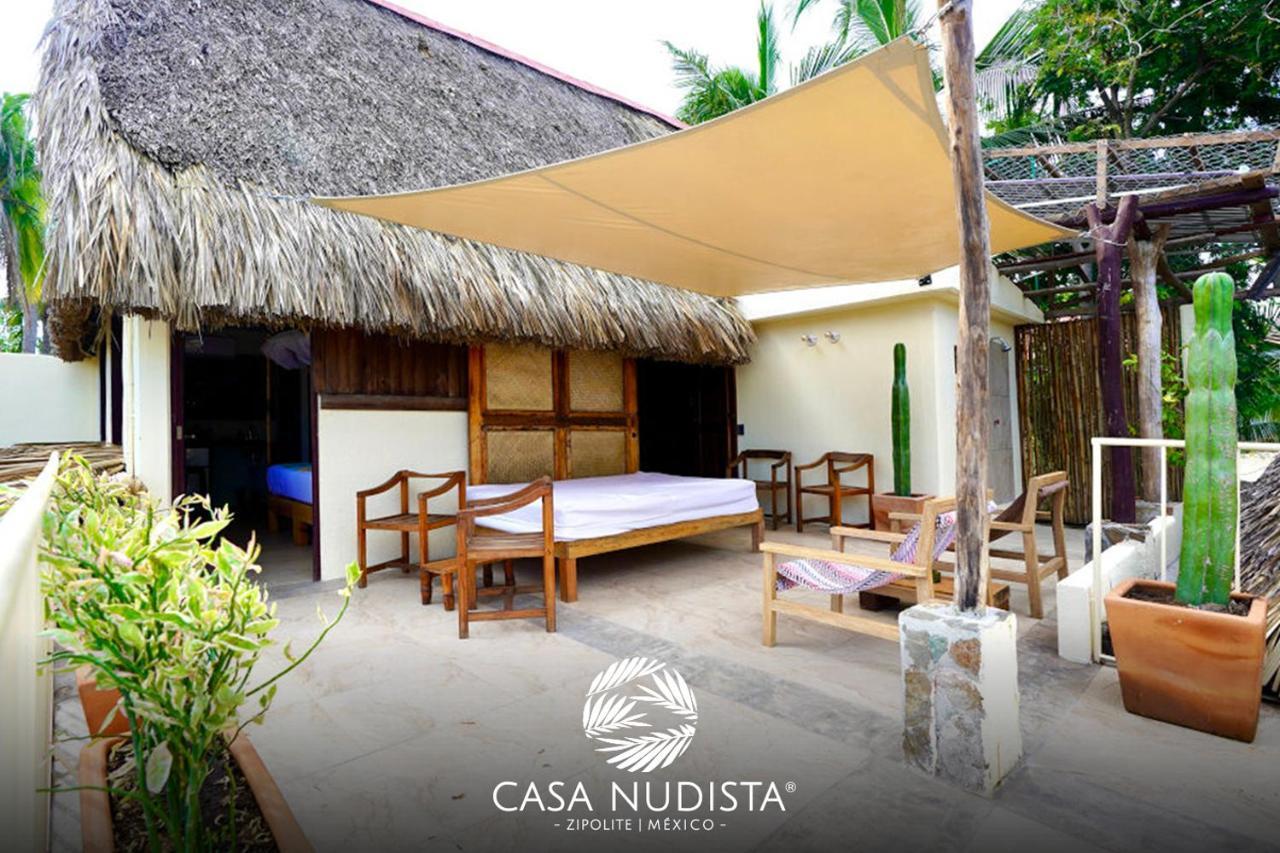 Casa Nudista - Lgbt Hotel Zipolite Luaran gambar