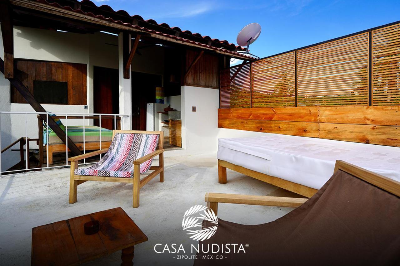 Casa Nudista - Lgbt Hotel Zipolite Luaran gambar