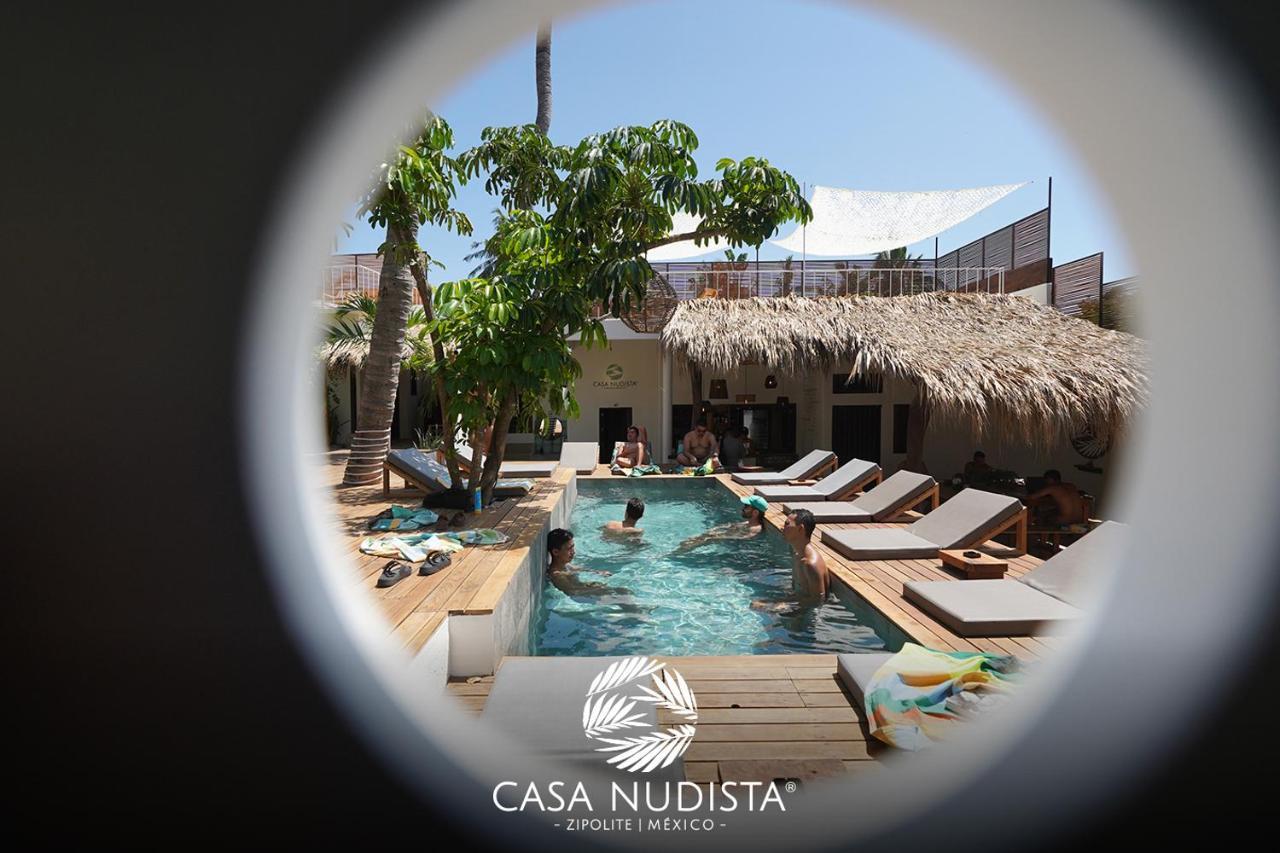 Casa Nudista - Lgbt Hotel Zipolite Luaran gambar
