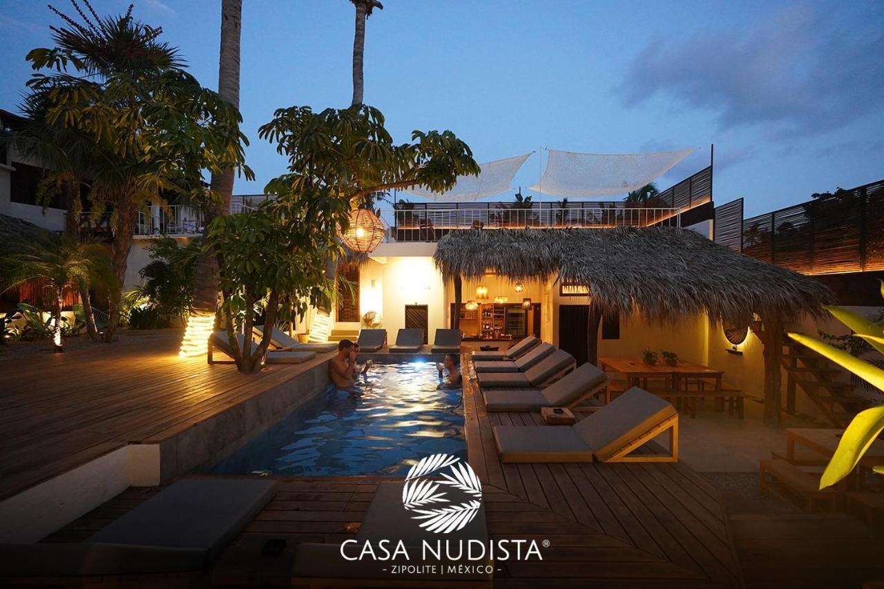 Casa Nudista - Lgbt Hotel Zipolite Luaran gambar