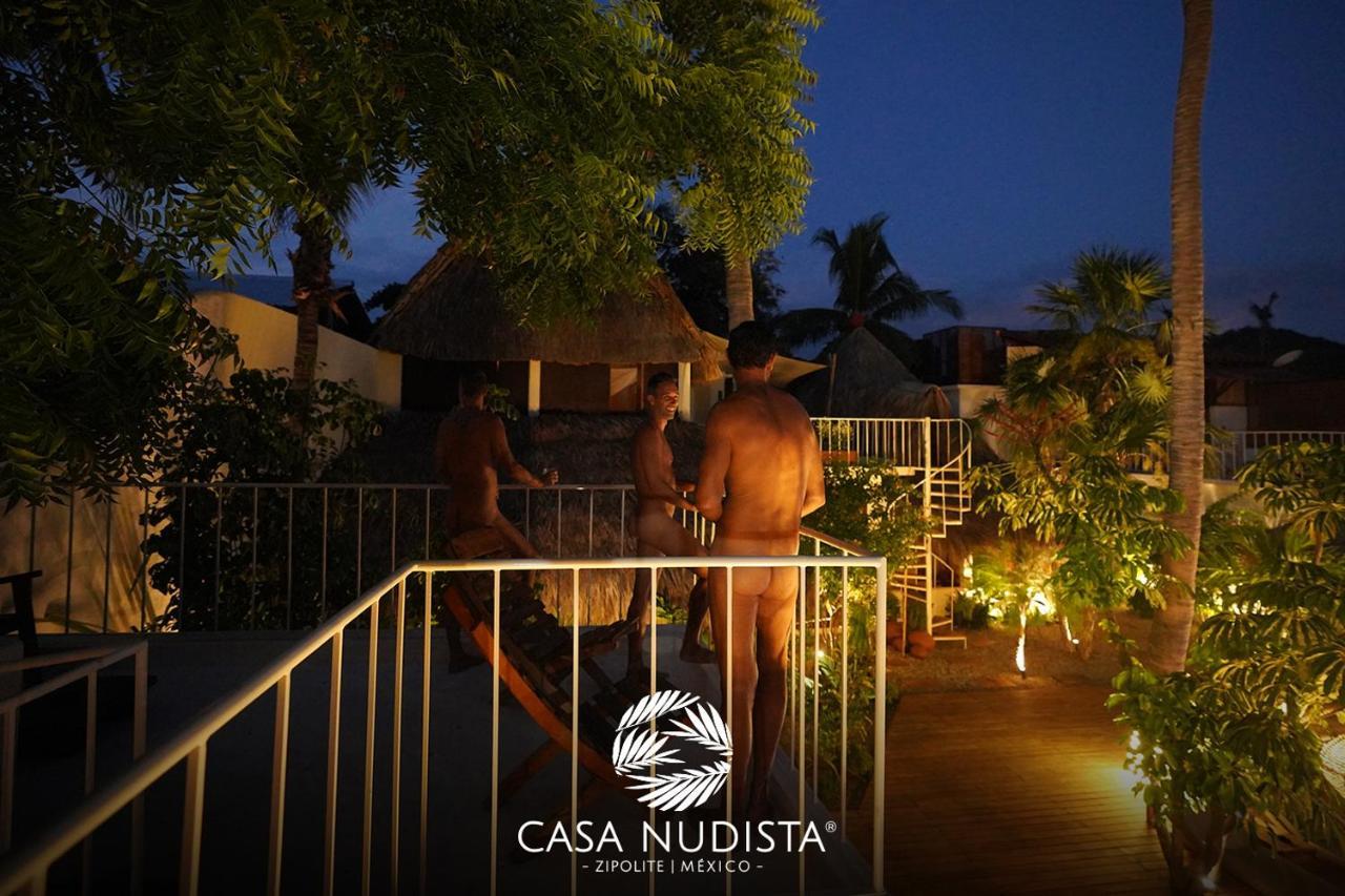 Casa Nudista - Lgbt Hotel Zipolite Luaran gambar