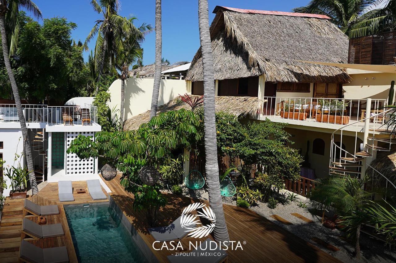 Casa Nudista - Lgbt Hotel Zipolite Luaran gambar