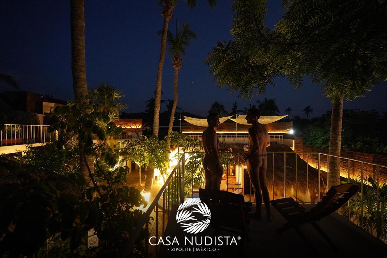 Casa Nudista - Lgbt Hotel Zipolite Luaran gambar